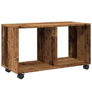 vidaXL&nbsp;Rolling&nbsp;Cabinet&nbsp;Old Wood 72x33x42.5 cm Engineered Wood