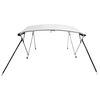 vidaXL 4-bow Bimini Top with Mesh Sidewalls 243x(200-213)x137 cm