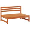 vidaXL Garden Lounge Set 6 pcs Wax Brown Solid Pine Wood
