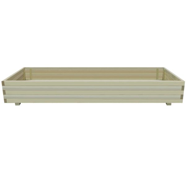 vidaXL Garden Planter Vegetable Bed Flower Pot Impregnated Pinewood