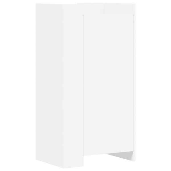 vidaXL Shoe Cabinet White 52x37.5x100 cm Engineered Wood