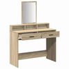 vidaXL Dressing Table Sonoma Oak 100 x 41 x 140 cm Engineered Wood