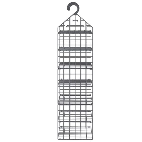 vidaXL Hanging Closet Organiser with 7 Shelves