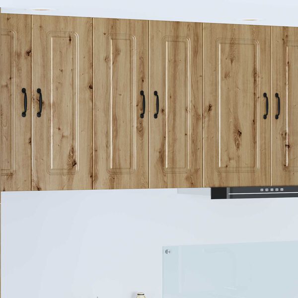 vidaXL Kitchen Cabinet Kalmar 2 pcs Artisan Oak 30 x 31 x 80 cm