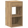 vidaXL Bedside Cabinets with Drawer 2 pcs Artisan Oak 35x34x66.5 cm