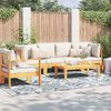 vidaXL Outdoor Rug ARAKIL Light grey 300 x 400 cm PP