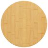 vidaXL Table Top &Oslash;40x4 cm Bamboo