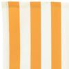 vidaXL Awning Replacement Fabric Yellow and White 380 x 195 cm