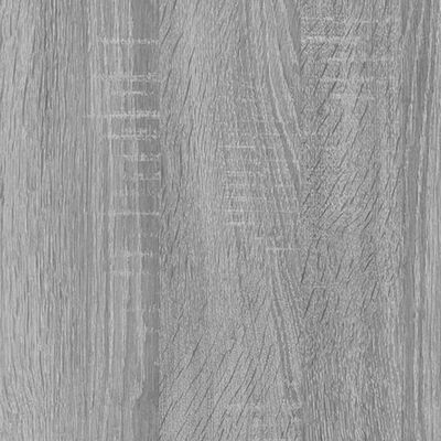 vidaXL Corner Desk Grey Sonoma Engineered Wood