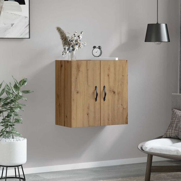 vidaXL Wall-Mounted Cabinet Wall-mounted Artisan Oak 60 x 31 x 60 cm