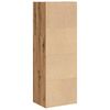 vidaXL Bookcase Artisian Oak 40x30x114 cm Engineered Wood