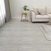 vidaXL Flooring Planks 55 pcs Light Grey 5.11 m&sup2; PVC