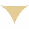 vidaXL Sun Shade Sail Sand 7x5x5 m 100% Polyester Oxford