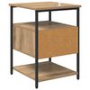 vidaXL Bedside Cabinet Artisan Oak 40 x 42 x 56 cm Engineered Wood