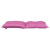 vidaXL Garden Lowback Chair Cushions 6 pcs Pink 100x50x7 cm Fabric