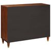 vidaXL Sideboard Brown 90 x 33.5 x 75 cm Solid Mango Wood