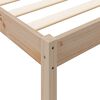 vidaXL Bookcase Bed without Mattress 180x200 cm Solid Wood Pine