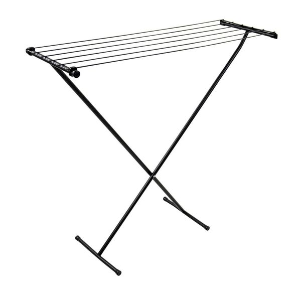 Bo-Camp Drying Rack Steel Black 5.5 m