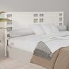 vidaXL Headboard White 186x4x100 cm Solid Wood Pine
