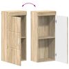 vidaXL Bathroom Furniture Set TULUM Sonoma Oak Engineered Wood