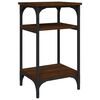 vidaXL Side Table Brown Oak 35x30x60 cm Engineered Wood