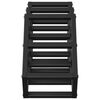 vidaXL Wine Rack Black Oak 63 x 16.5 x 25 cm Powder-Coated Steel