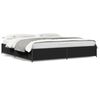 vidaXL Bed Frame without Mattress Black 160x200 cm