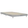 vidaXL Bed Frame without Mattress Concrete Grey 100x200 cm