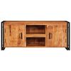 vidaXL TV Cabinet with Shelf Brown 120 x 33 x 50 cm Solid acacia wood