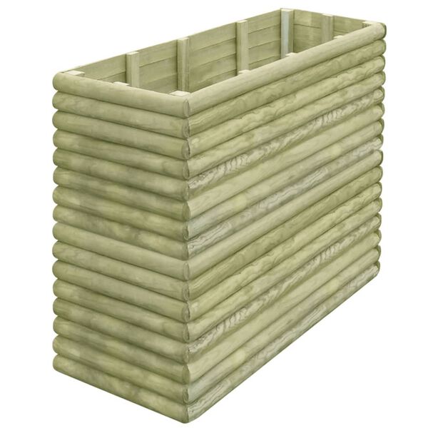 vidaXL Garden Raised Bed 150x56x96 cm Impregnated Pinewood 19 mm
