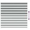 vidaXL Zebra Blind Dark Grey 165x100 cm Fabric Width 160.9 cm Polyester