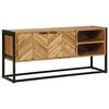 vidaXL TV Cabinet Brown 110 x 30 x 50 cm Solid Acacia wood