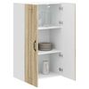 vidaXL Kitchen Cabinet Sonoma Oak 60 x 31 x 100 cm Engineered Wood