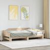 vidaXL Daybed with Trundle without Mattress 90x190 cm Single Solid Wood