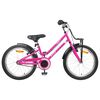 vidaXL Kids Bike 22 Inches for 7-12 Years Old Pink Black