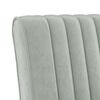 vidaXL Slipper Chair Light Grey Velvet