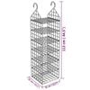 vidaXL Hanging Closet Organiser with 7 Shelves
