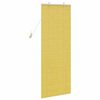 vidaXL Roller Blind with Curtains Manual Yellow 60 x 160 cm Bamboo
