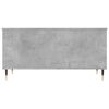 vidaXL Coffee Table Concrete Grey 90x44.5x45 cm Engineered Wood