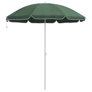 vidaXL Garden Parasol 170T Polyester Green
