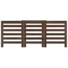 vidaXL Radiator Cover Brown Oak 205x21.5x83.5 cm Engineered Wood