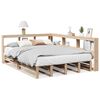 vidaXL Bookcase Bed without Mattress 150x200cm Solid Wood Pine