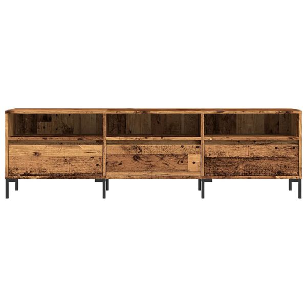 vidaXL TV Cabinet Old Wood 150x30x44.5 cm Engineered Wood