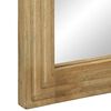 vidaXL Bathroom Mirror Brown 50x70x2.5 cm Solid Wood Mango