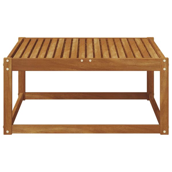 vidaXL Outdoor End sofa Natural 115 x 83 x 73 cm Solid Acacia Wood