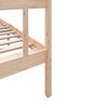 vidaXL Bed Frame without Mattress Solid Wood Pine Super King