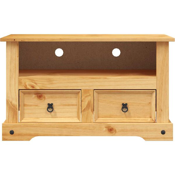 vidaXL TV Cabinet Mexican Pine Corona Range 91x43x56 cm