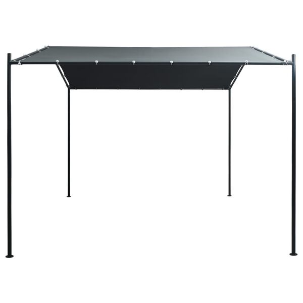 vidaXL Gazebo Pavilion Tent Canopy 3x3 m Steel Anthracite