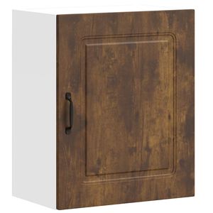 vidaXL Kitchen Wall Cabinet Kalmar Smoked Oak Engineered Wood
