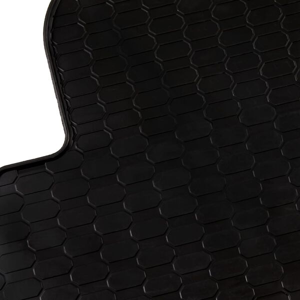 vidaXL 4 Piece Tailored Car Mat Rubber Mercedes C63 AMG Combi C-Class